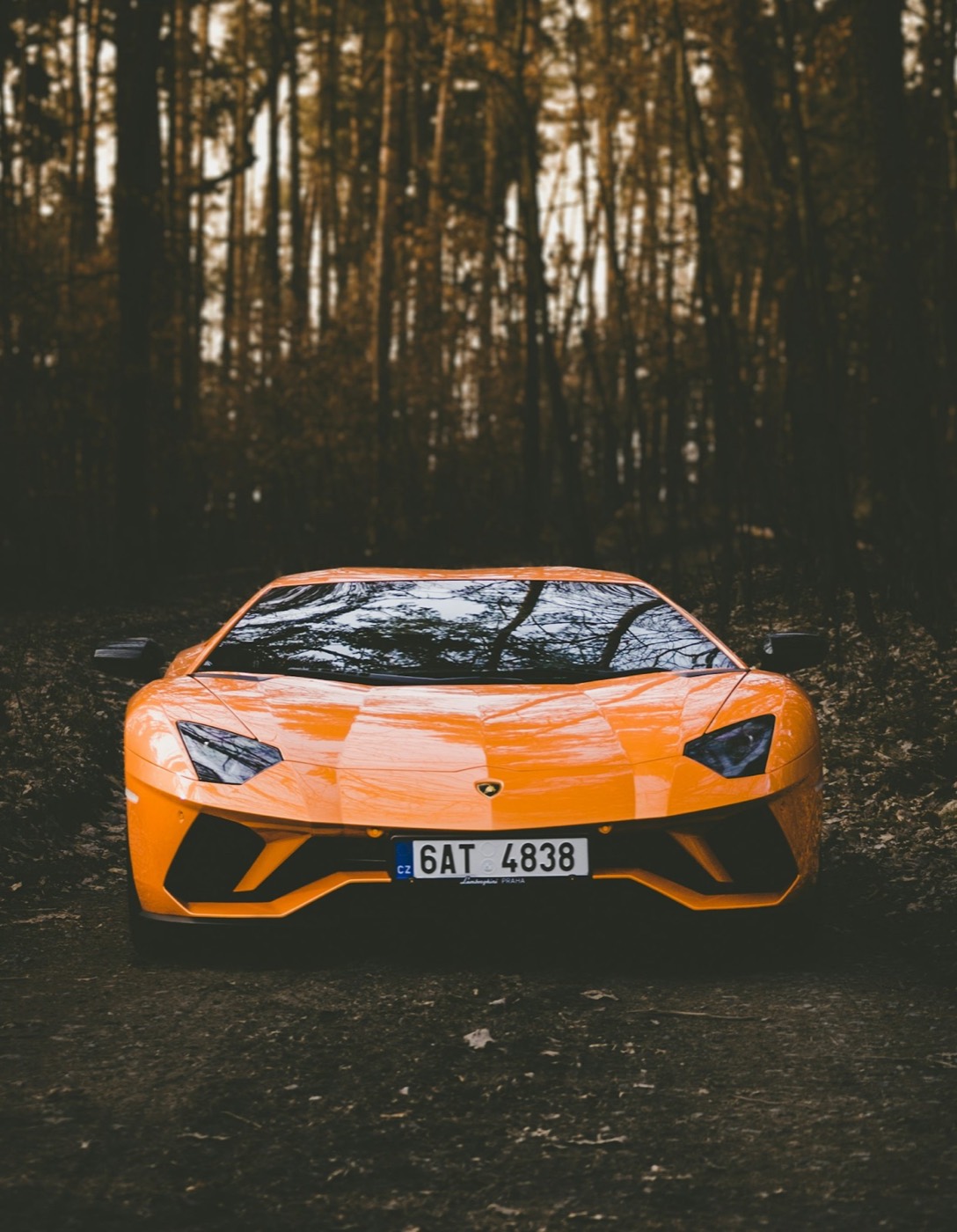Lamborghini in Arancio